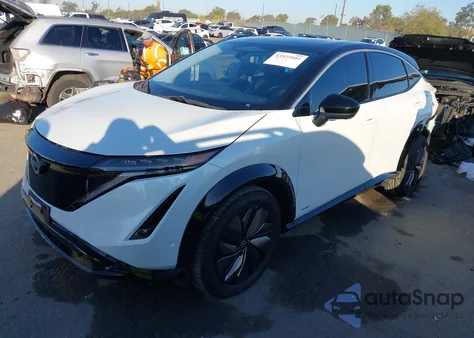 2023 Nissan Ariya Premiere из США, поврежденный, VIN JN1BF0BA2PM405103